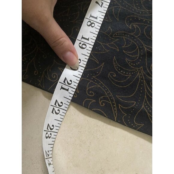 Bait Women’s Black Patterned Short Straight Skirt Size 3 - Picture 5 of 7